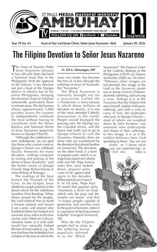 E20260109 Feast of Señor Jesus Nazareno